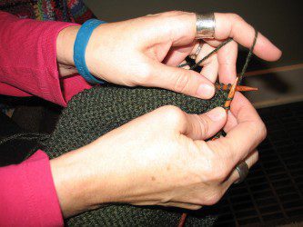 Knitting photo